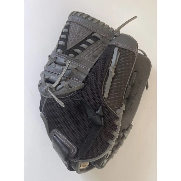 Franklin 11" Fastpitch Pro Series Girls Softball Glove - RHT - Purple/Grey 22431 - Picture 1 of 7